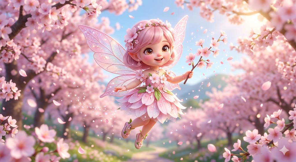 3D 예봄이 요정 캐릭터